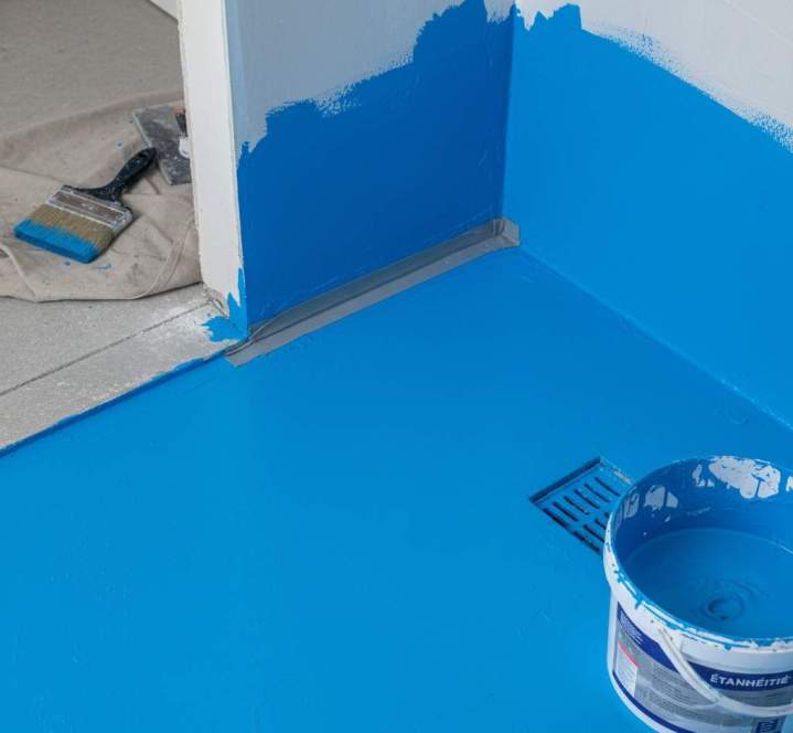 Étanchéité sous carrelage